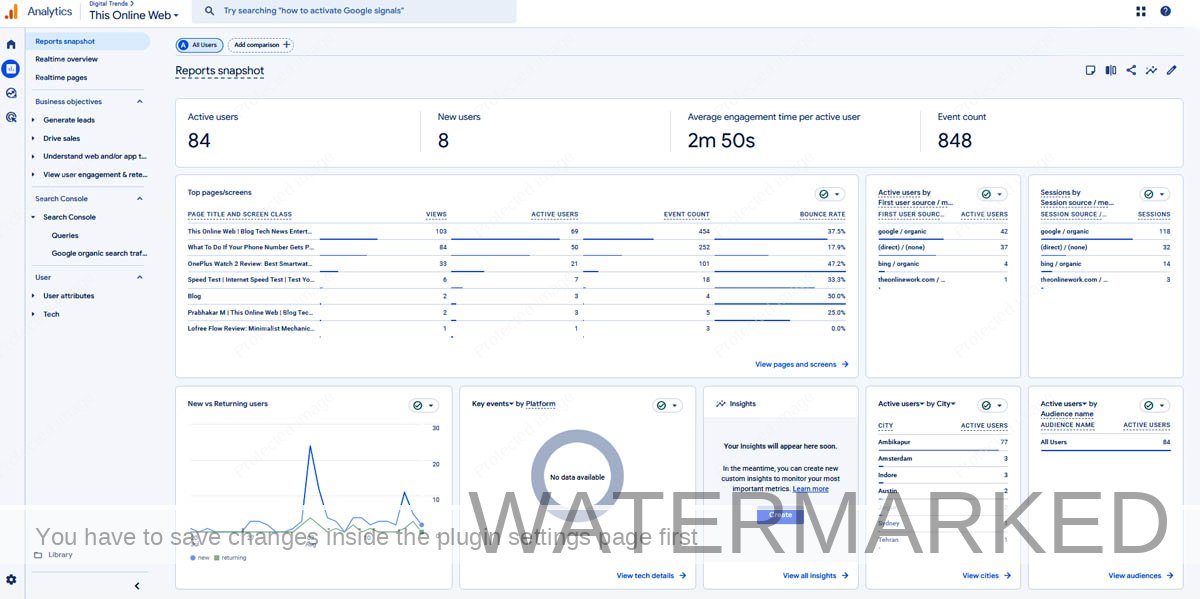 Google Analytics GA4 Reports How to Start a Blog