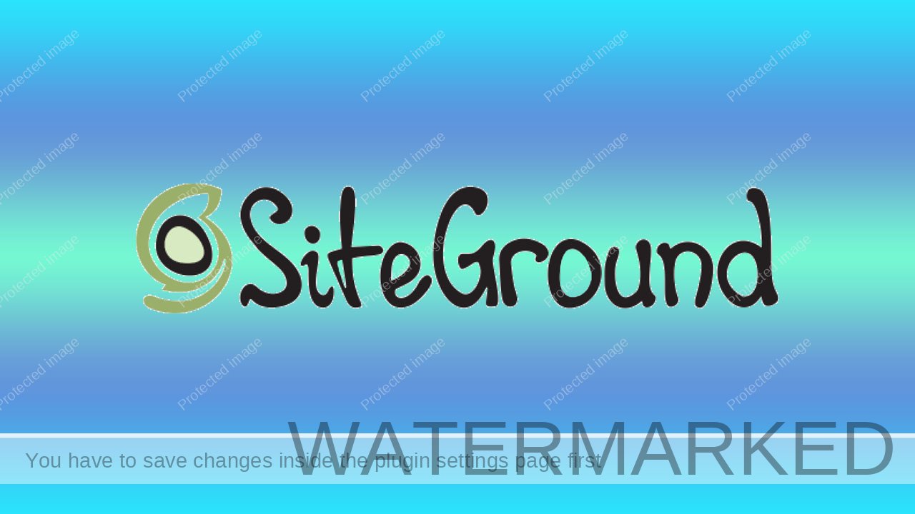 SiteGround The Greatest for Extra Speed and Security