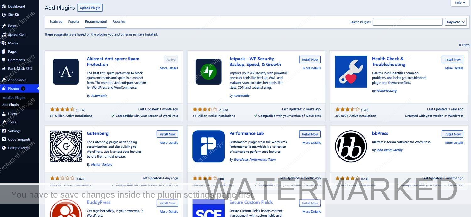 WordPess Add Plugin How to Start a Blog